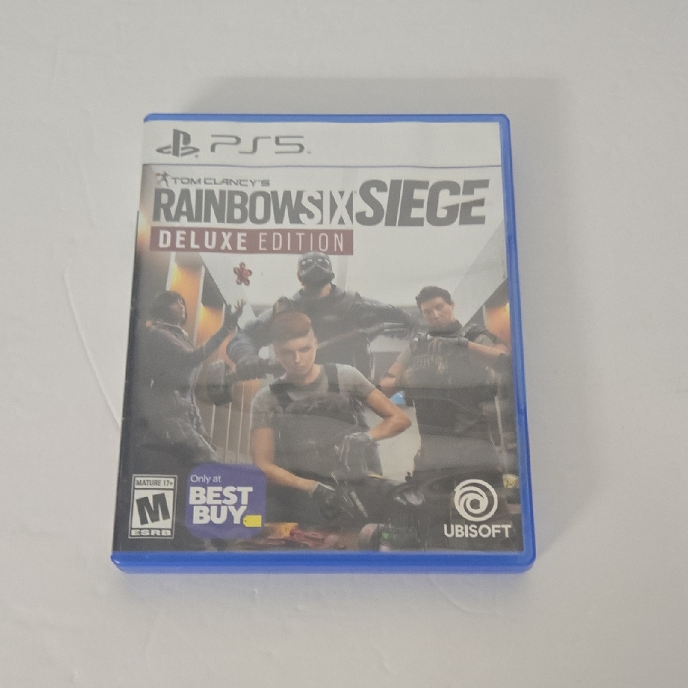 Cannot Varify If Codes Used.Rainbow Six Siege Deluxe Edition for PS5 - Blue Case